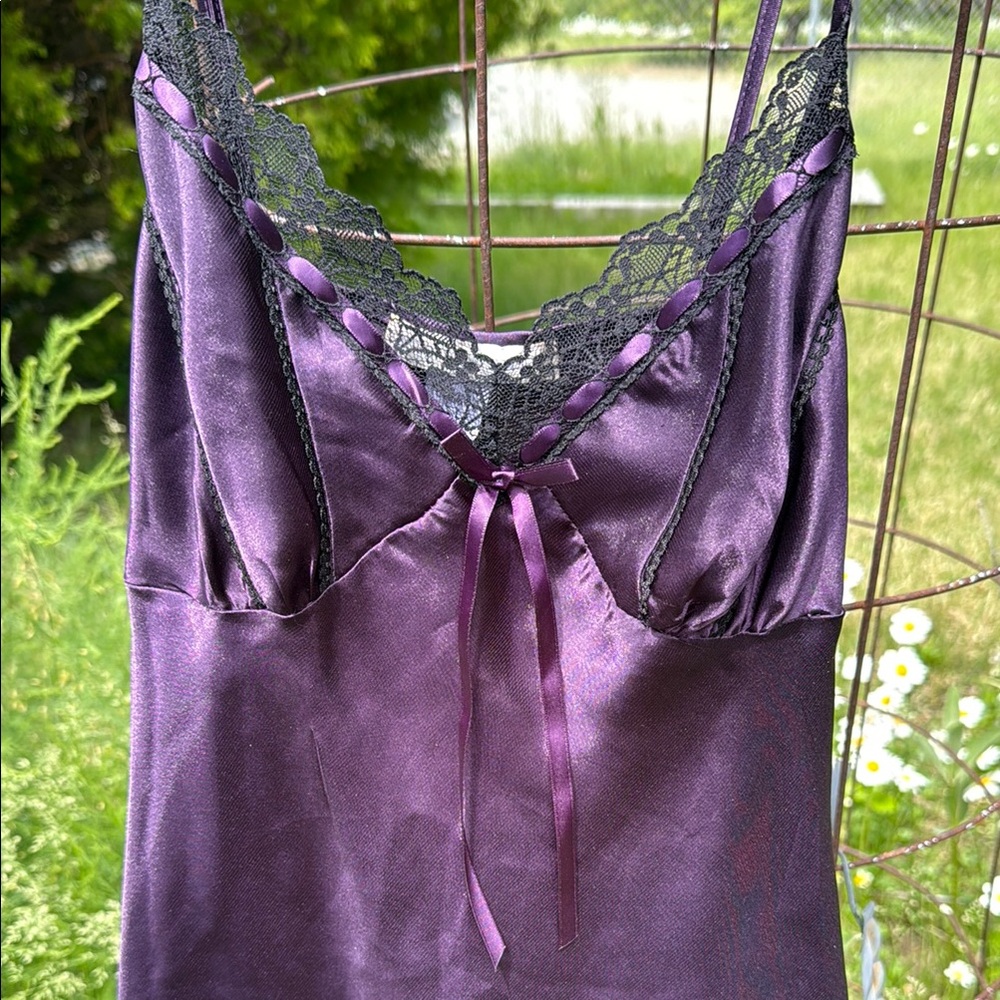 Elegant Purple Chemise